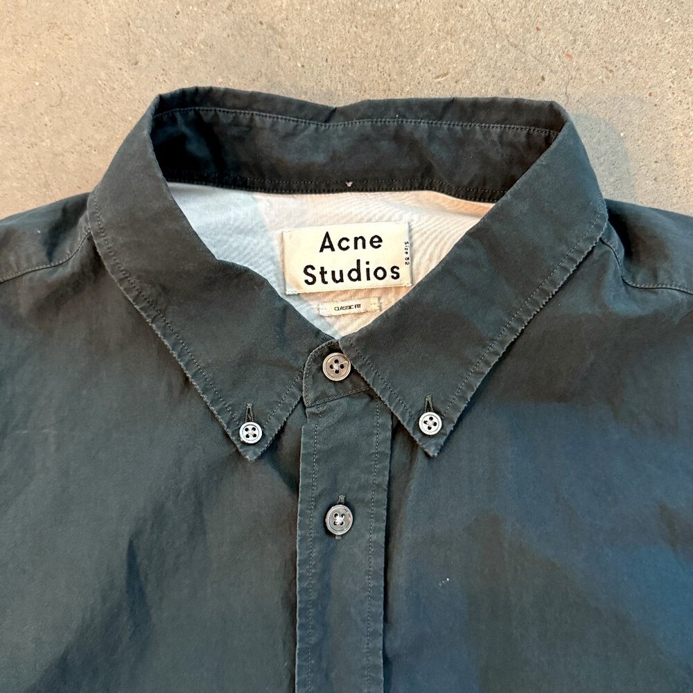 Acne Studios Polished Cotton Buttondown